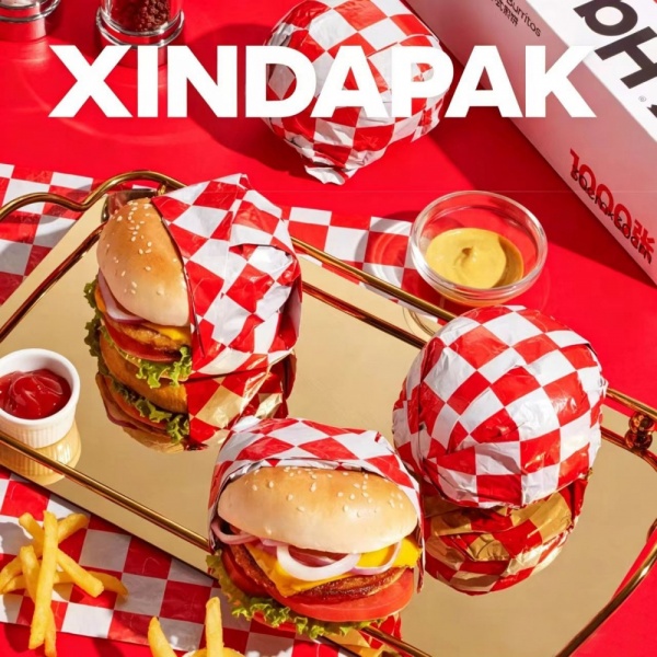 Aluminum Foil Hamburger Paper